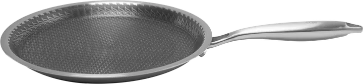 Comal de 28 cm de acero inoxidable