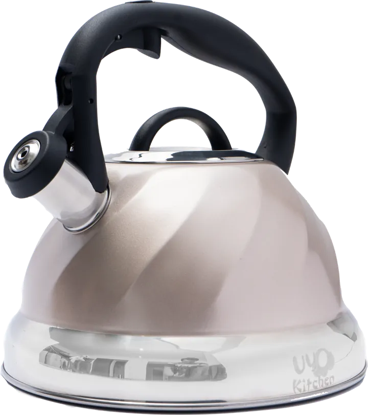 Tetera texturizada de 3 L, color arena