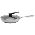 Sartén 28 cm Triple Capa de Acero Inoxidable 304 Antiadherente UYO-S28