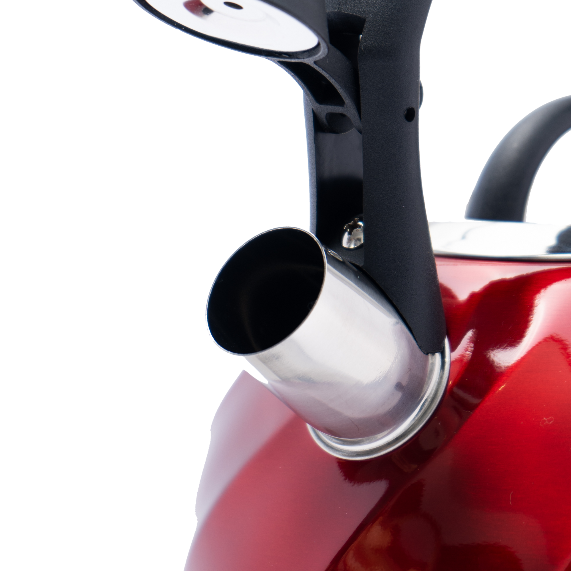 Tetera de Acero Inoxidable Texturizada 3L con Mango Anticalor y Apertura Segura UYO-TET-W - Red