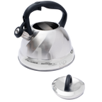 Tetera de Acero Inoxidable Texturizada 3L con Mango Anticalor y Apertura Segura UYO-TET-W - Natural