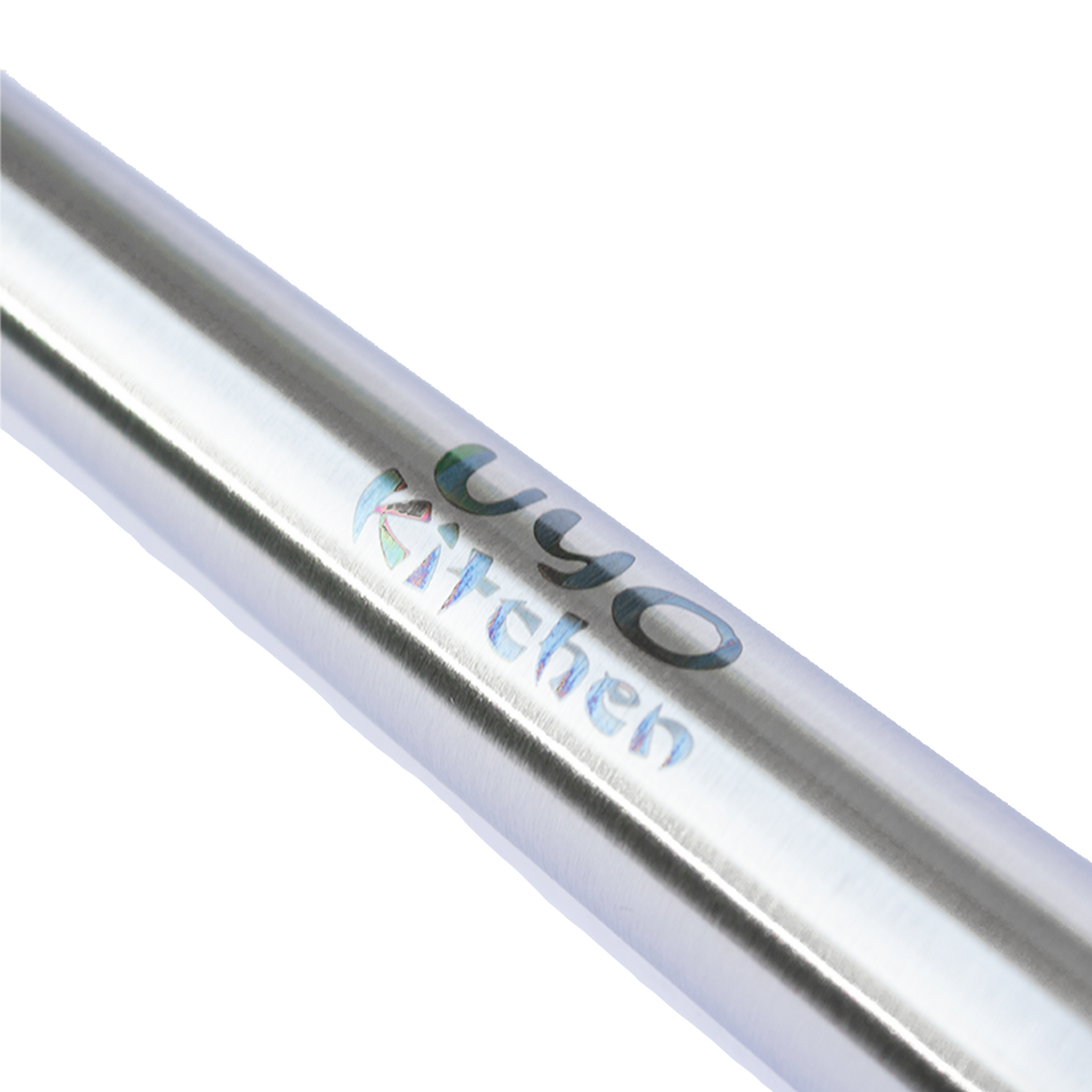 Juego de 7 Utensilios de Acero Inoxidable con Soporte UYO-713