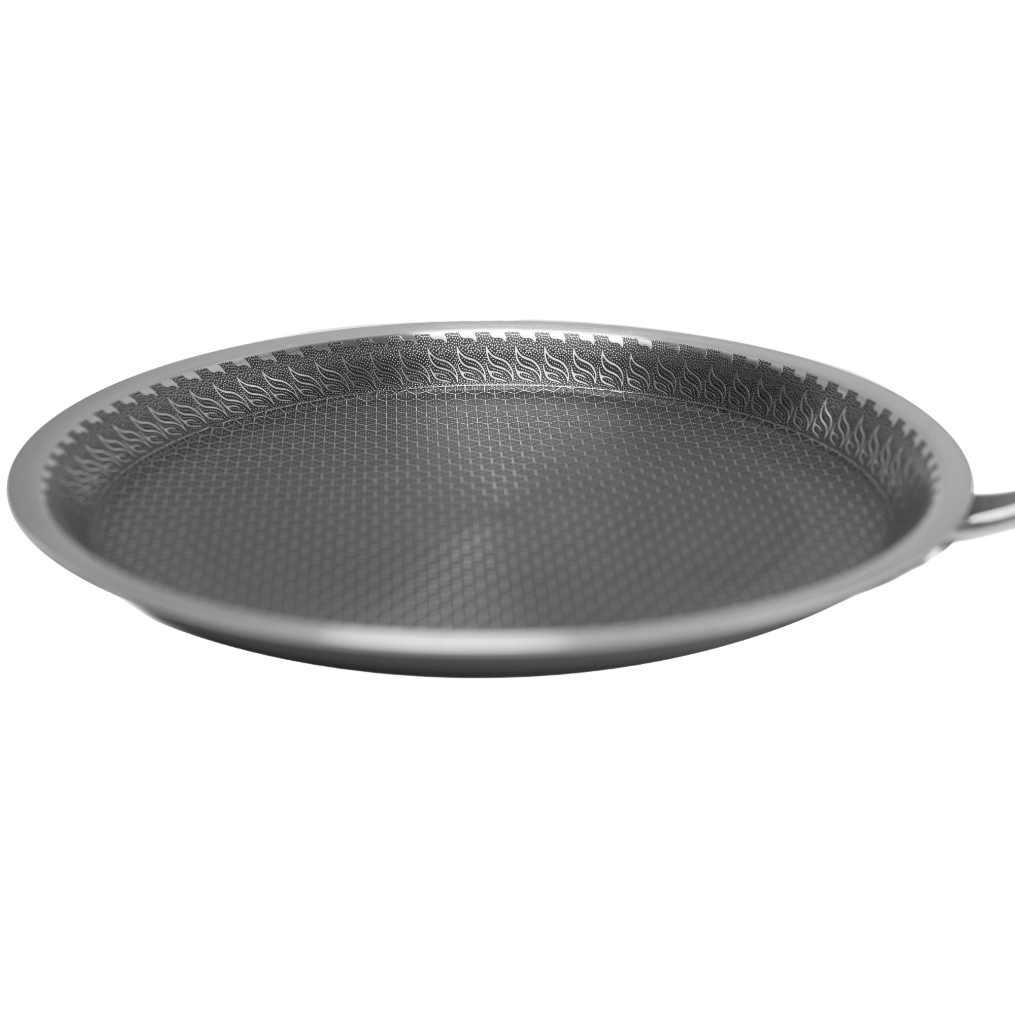 Pizza Pan Comal de 28 cm Triple Capa de Acero Inoxidable 304 Antiadherente UYO-Pizza Pan