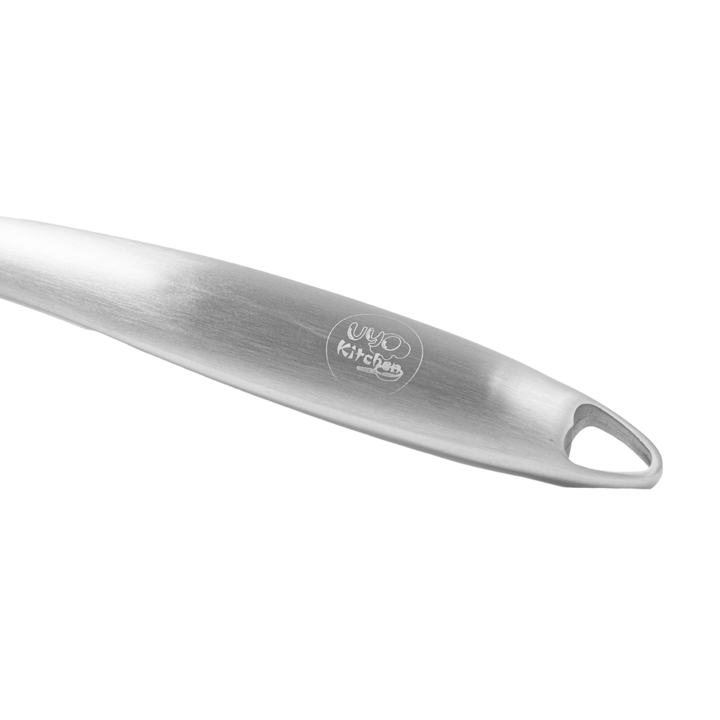 Sartén 28 cm Triple Capa de Acero Inoxidable 304 Antiadherente UYO-S28