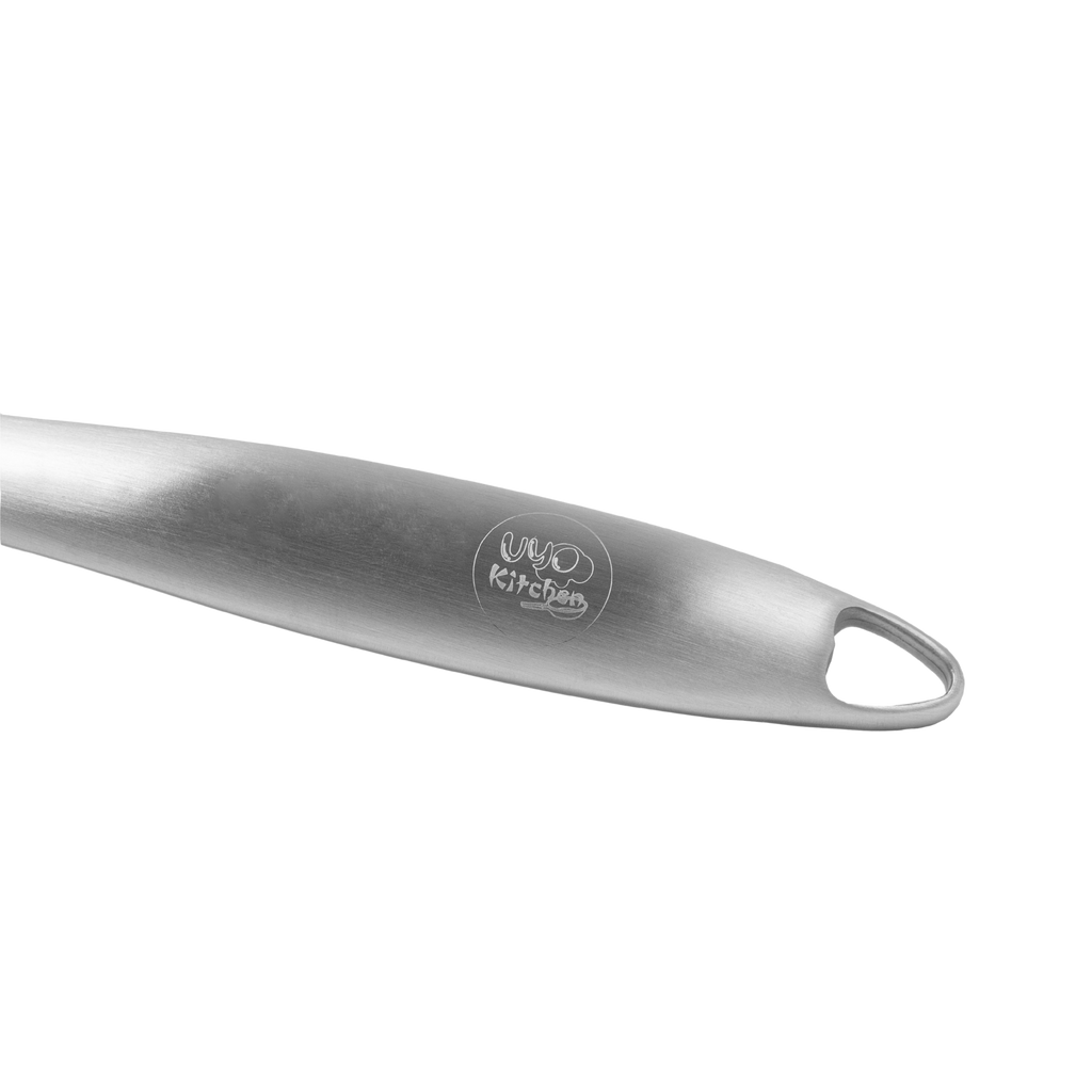 Pizza Pan Comal de 28 cm Triple Capa de Acero Inoxidable 304 Antiadherente UYO-Pizza Pan